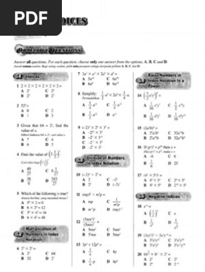 Indeks Tingkatan 3 Pdf