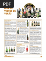 Guia de vinhos de verão