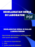 Keselamatan Kerja Di Laboratorium