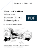 The Euro-Dollar Market Some First Principles