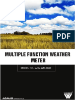 Multiple Function Weather Meter