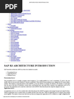 Sap r3 Architecture Introduction