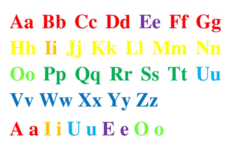 Cc Dd Ee Ff Gg Hh Ii Jj Kk Ll Mm Nn Oo Pp Qq Rr Ss Tt Uu Vv Ww Xx Yy Zz
