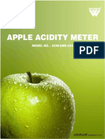 Apple Acidity Meter