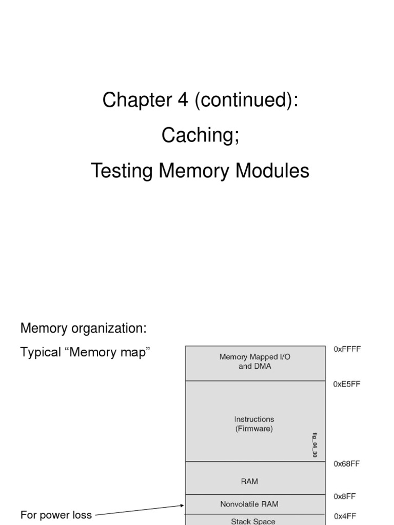Chap4 Caching Testing | PDF | Cpu Cache | Computer Data Storage