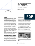 How To Connect Two or More Signal Generators To Create A Multi-Channel Waveform Generator