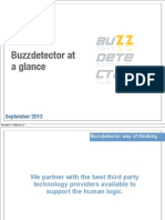 Buzzdetector at A Glance September, 2013