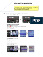 TV Software Upgrade Guide: Step 1. Check Full Model Name of Your TV (Select One)