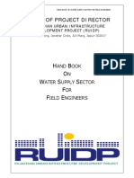 Hand Book - Water Supply Sector R2