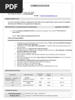 Urriculum-Vitae: 72-A Okhla Head, Jamia Nagar, New Delhi New Delhi-25, Phone: - +91-8010464905