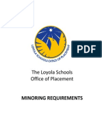 Minoring Requirements For Ateneo