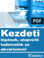 Akvarisztika Kezdeti Lepesek