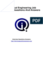 Electrical Engineering Interview Questions Answers Guide