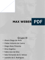 MAX WEBER