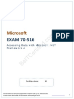 Microsoft: EXAM 70-516