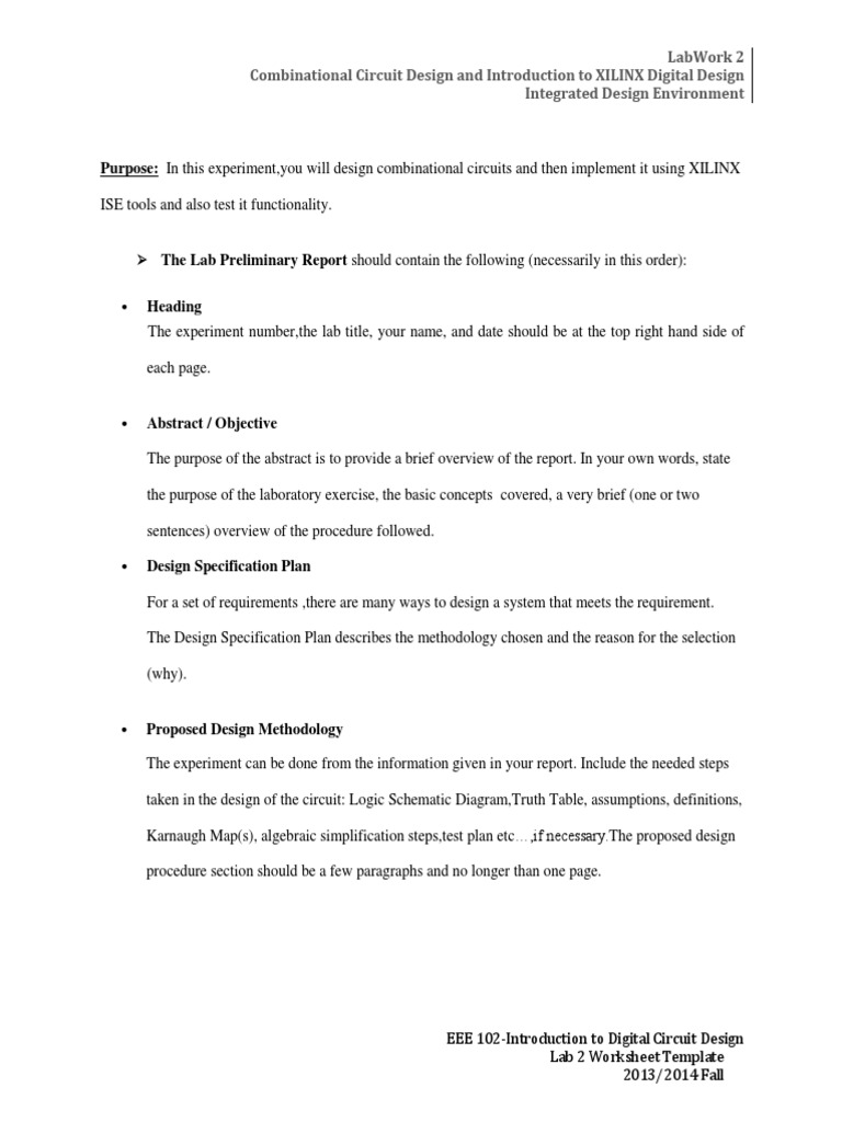 worksheet Design An Experiment Worksheet lab 2 worksheet template logic synthesis circuit design
