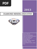 Download EnvironmentalAnalysisofDiamondMiningIndustrybyVivianVoSN172392555 doc pdf