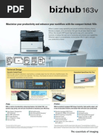 Maximise Your Productivity and Enhance Your Workflow With The Compact Bizhub 163v