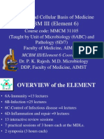 Molecular and Cellular Basis of Medicine: MCBM III (Element 6)