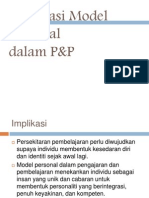 Implikasi Model Personal DLM PNP Baru