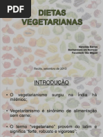 DIETAS VEGETARIANAS