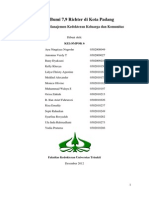 Download Makalah Kegawatdaruratan Gempa Bumi by R Ifan Arief Fahrurozi SN172417701 doc pdf