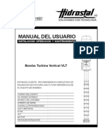 Manual Bomba Turbina Vertical Vlt v.f.12 07