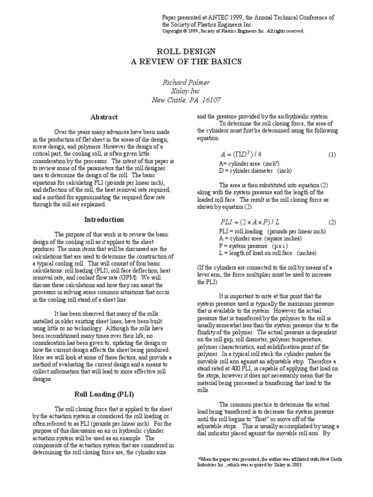 PLI (Pounds Per Linear Foot) Sheet Metal Bending