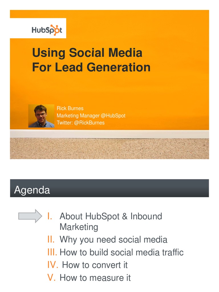 Social Media Strategies for Lead Generation | PDF | Social Media ...