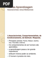 Teorias Aprendizagem