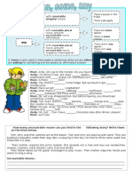 Using a/an, some, any with countable and uncountable nouns