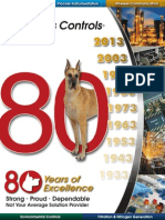 Davis Controls LTD 80th Anniversary Brochure