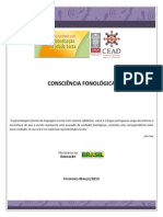 Consciencia Fonologica - Teoria e Exemplos de Atividades CEAD MEC