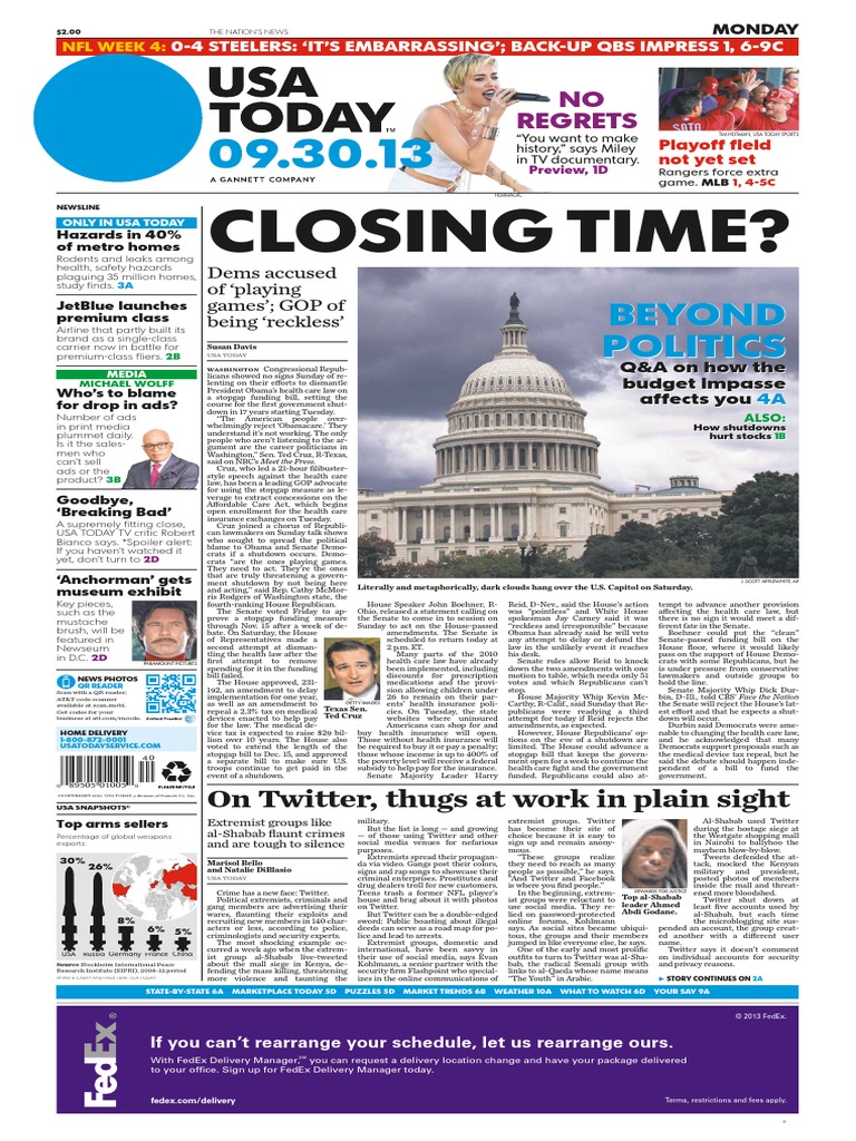 Usa Today | PDF | Boko Haram | World Politics