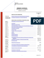 Members' Handbook Contents of Volume Ii: Preface and Framework