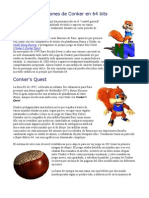 Las Transformaciones de Conker en 64 Bits