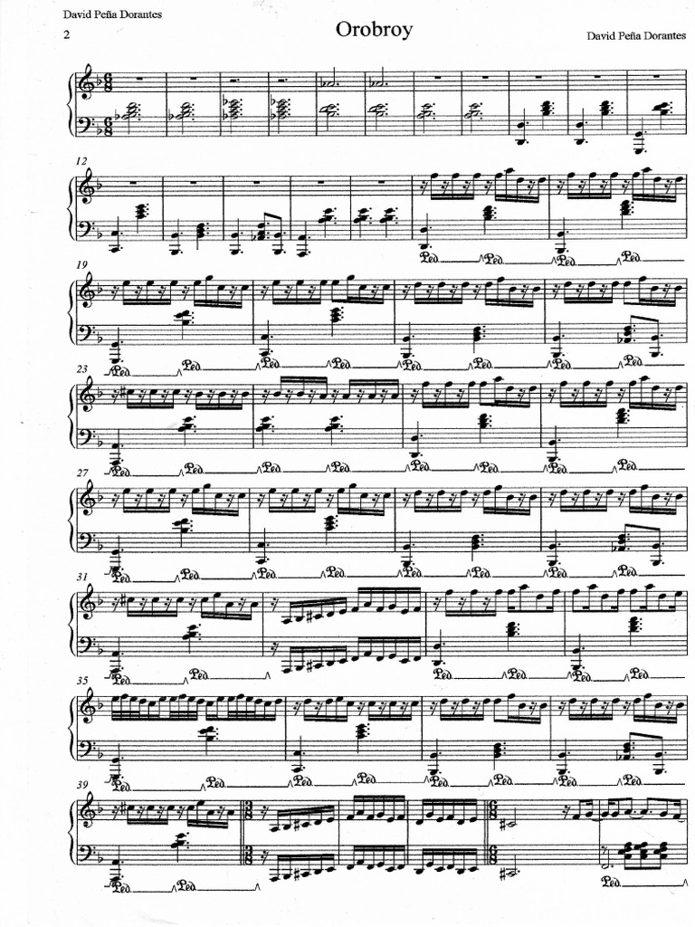 Resultado de imagen de orobroy partitura violin