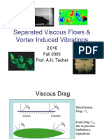 Vortex induced vibration