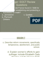 Early Reform Movements