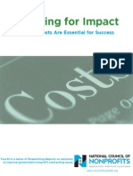 Investing For Impact: Indirect Costs Are Essential For Success
