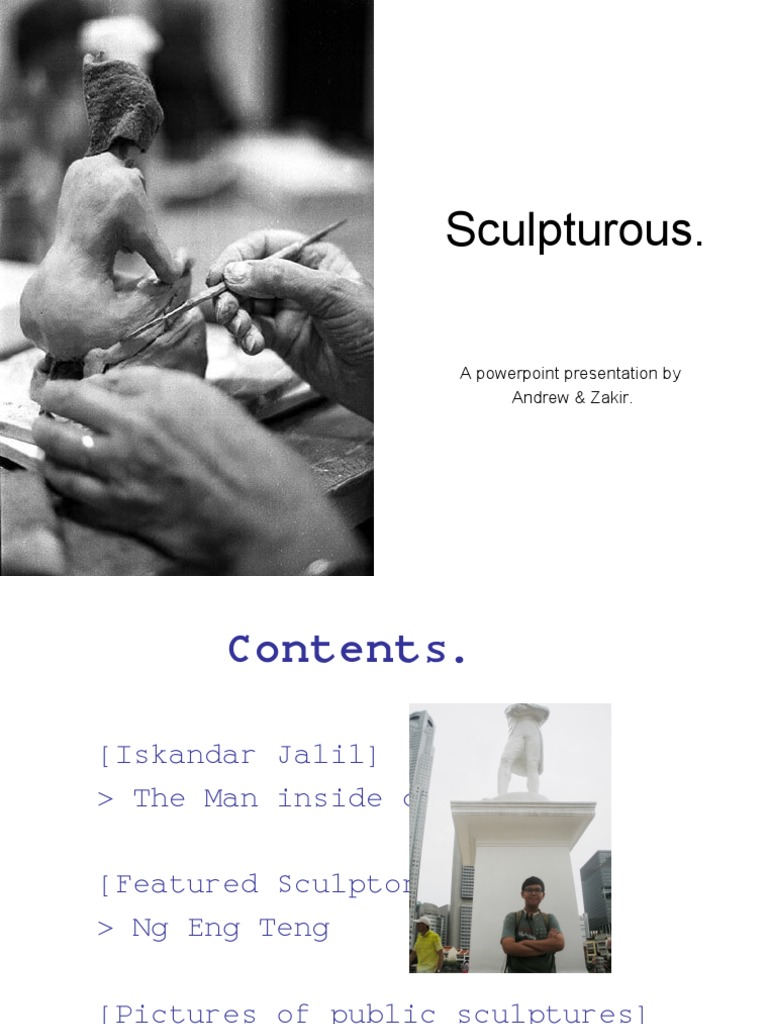 Andrew and Zakir - Sculpture | PDF | Ceramics | Ceramic Art