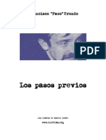 Francisco Paco Urondo - Los Pasos Previos