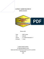 Download Laporan Kimia Dasar I by belly lesmana SN17249270 doc pdf