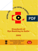 Standard of Eye Banking in India