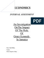 Impact of Grace Kennedy in Jamaica