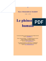45956891 Pierre Teilhard de Chardin Le Phenomene Humain