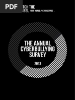 Ditch The Label - The Annual Cyberbullying Survey 2013