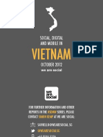 Social Media in Vietnam - Oct 2012