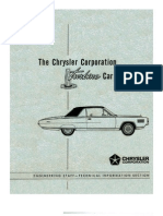 1963 Chrysler Turbine Car Engineers Book