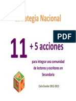 Estrategias 11+5 2012-2013